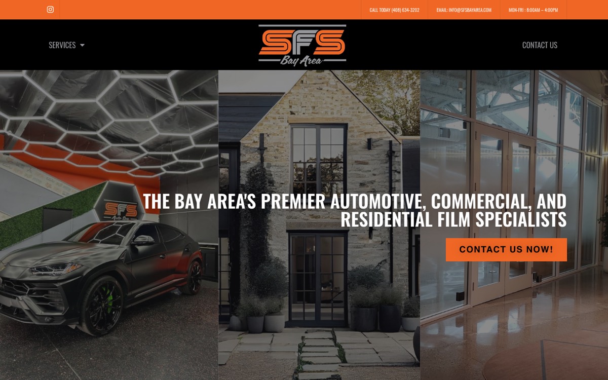 Screenshot of sfsbayarea.com